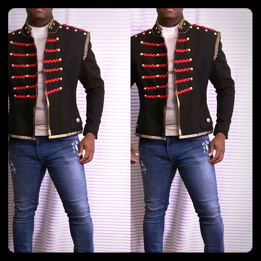 Military inspired jacket